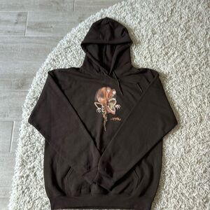 Brown Travis Scott concert hoodie, medium, never worn or washed.